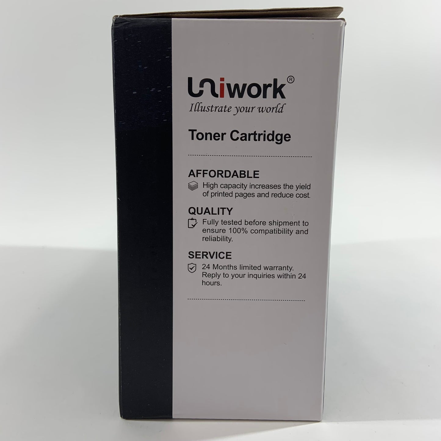 New Uniwork 78A 2 Pack Premium Toner Cartridge X003AYFIXN Black Toner Cartridge