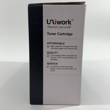 New Uniwork 78A 2 Pack Premium Toner Cartridge X003AYFIXN Black Toner Cartridge