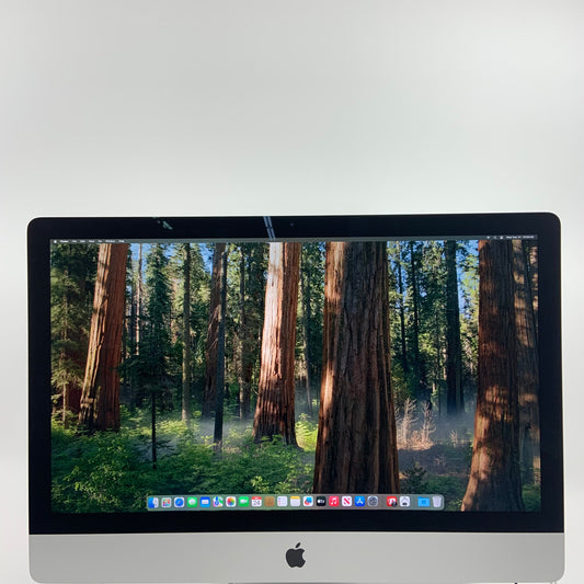 2019 Apple iMac 27" i5 3.7GHz 16GB RAM 2TB Fusion Drive Silver A2115