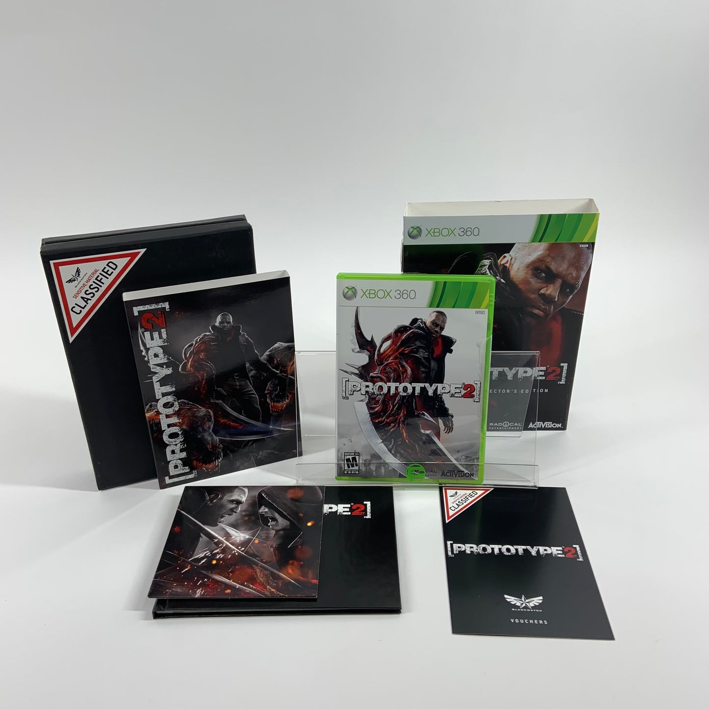 Prototype 2 [Blackwatch Collector's Edition] (Microsoft Xbox 360, 2012) COMPLETE