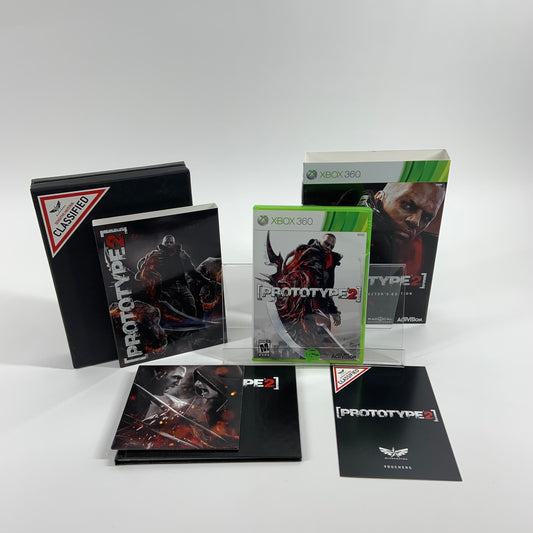 Prototype 2 [Blackwatch Collector's Edition] (Microsoft Xbox 360, 2012) COMPLETE