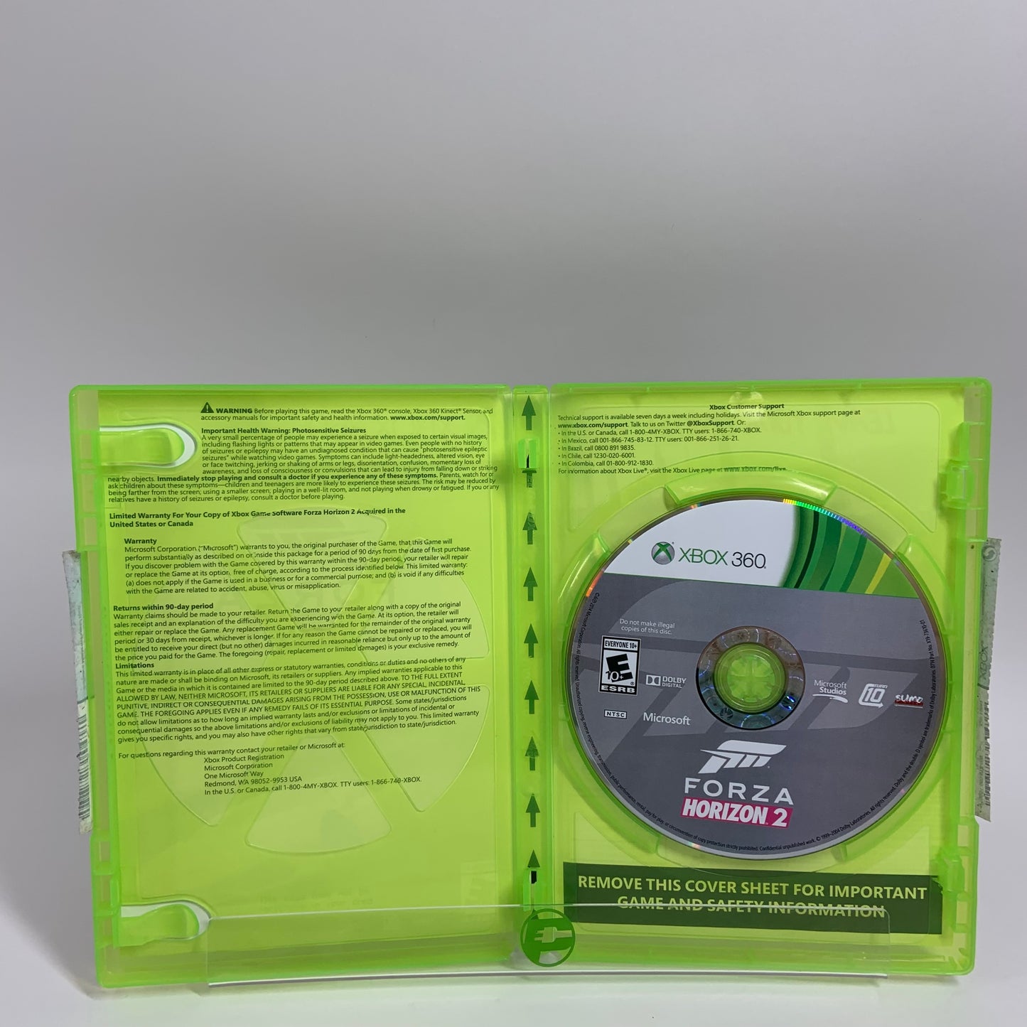 Forza Horizon 2 (Microsoft Xbox 360, 2014)