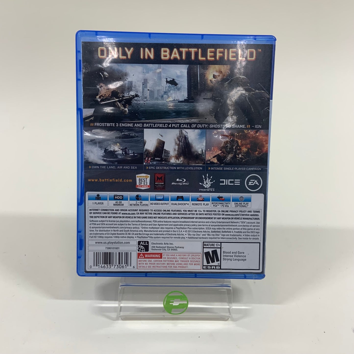 Battlefield 4 (Sony PlayStation 4 PS4, 2013)