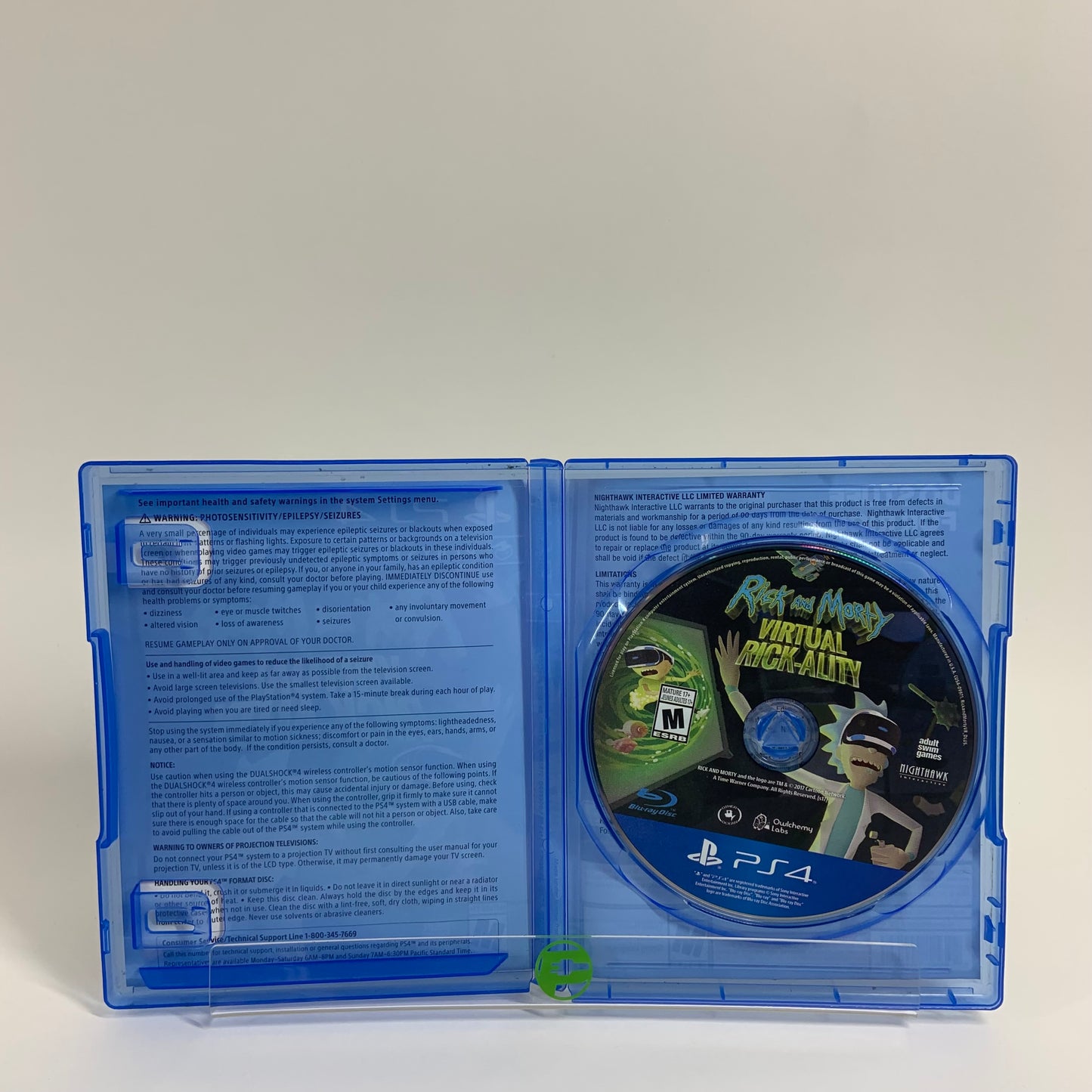 Rick and Morty Virtual Rick-ality (Sony PlayStation 4 PS4, 2018)
