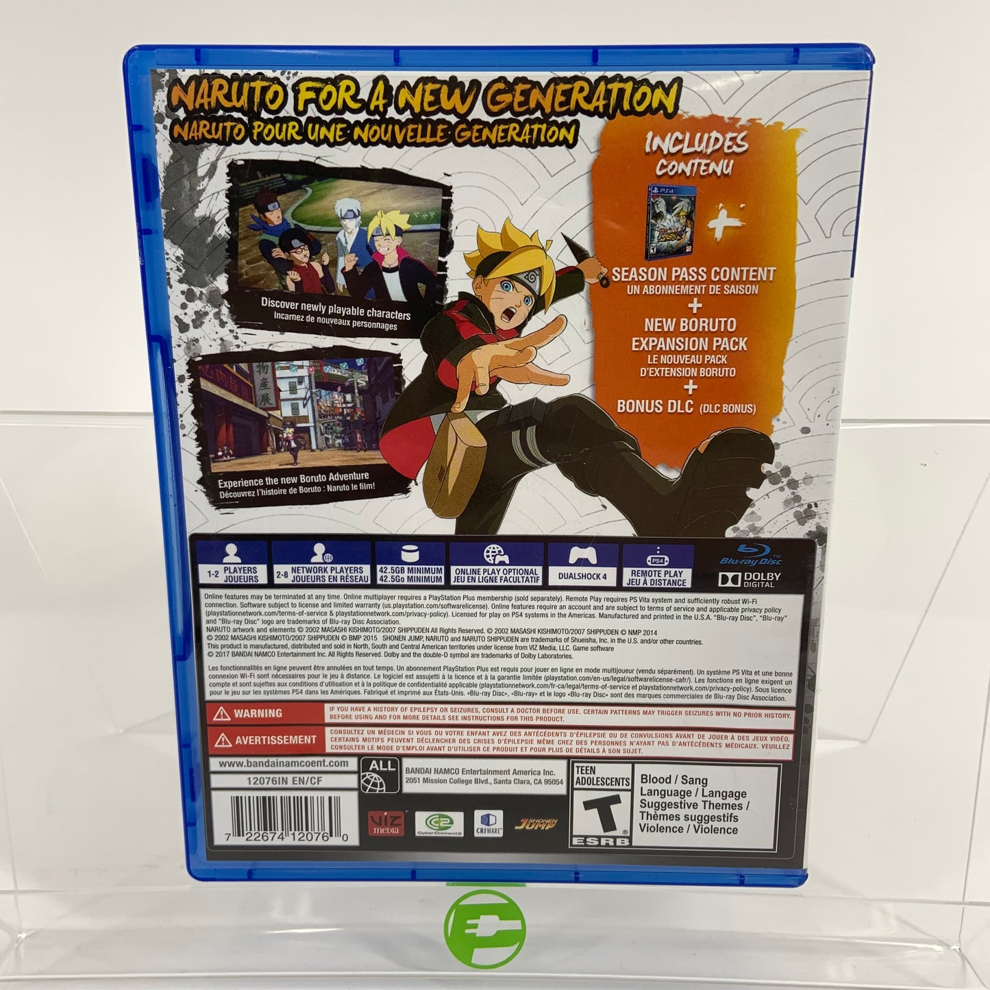 Naruto Shippuden Ultimate Ninja Storm 4 Road to Boruto (Sony PlayStation 4 PS4)
