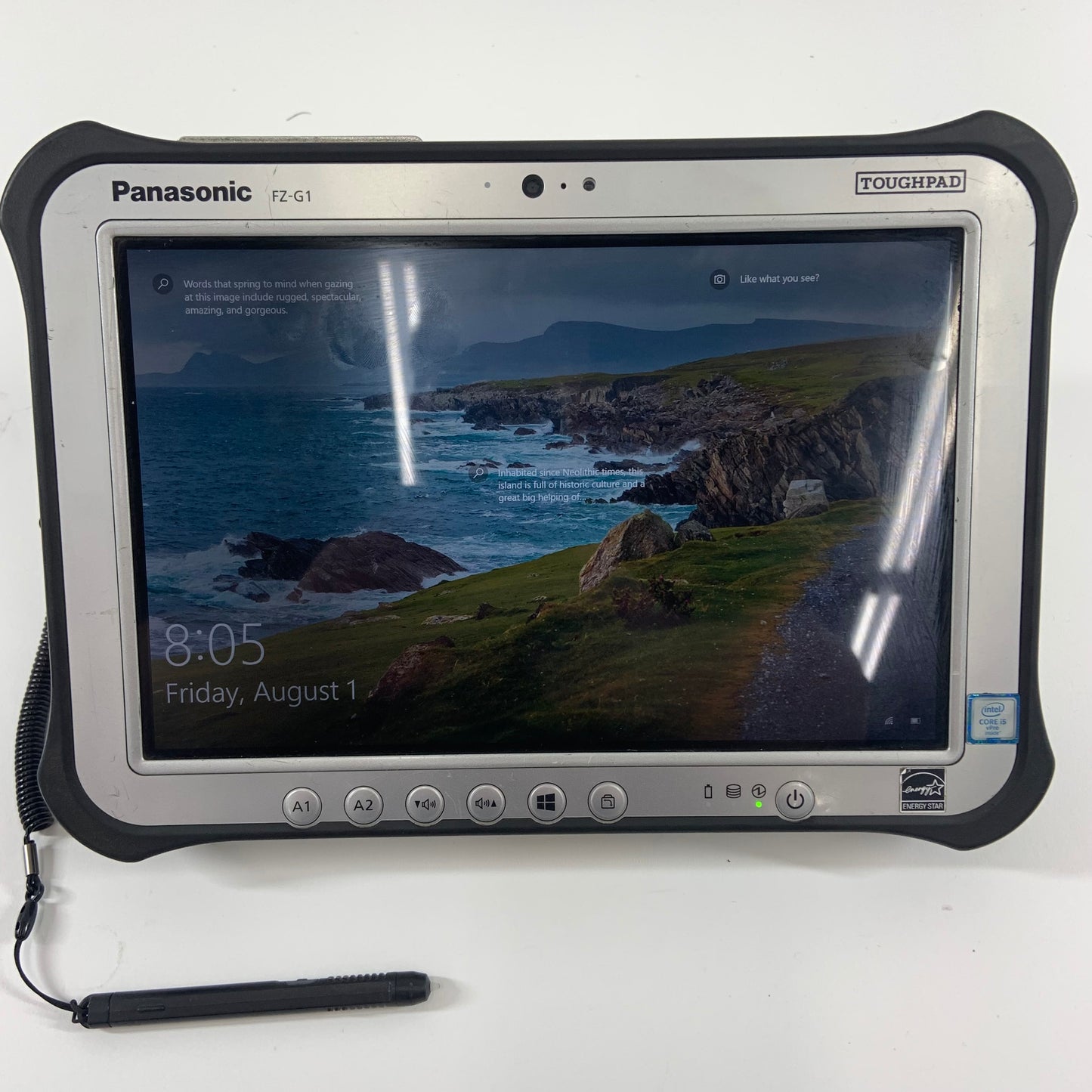 Panasonic ToughPad FZ-G1 10.1" i5-6300U 2.4GHz 8GB RAM 256GB SSD Cellular
