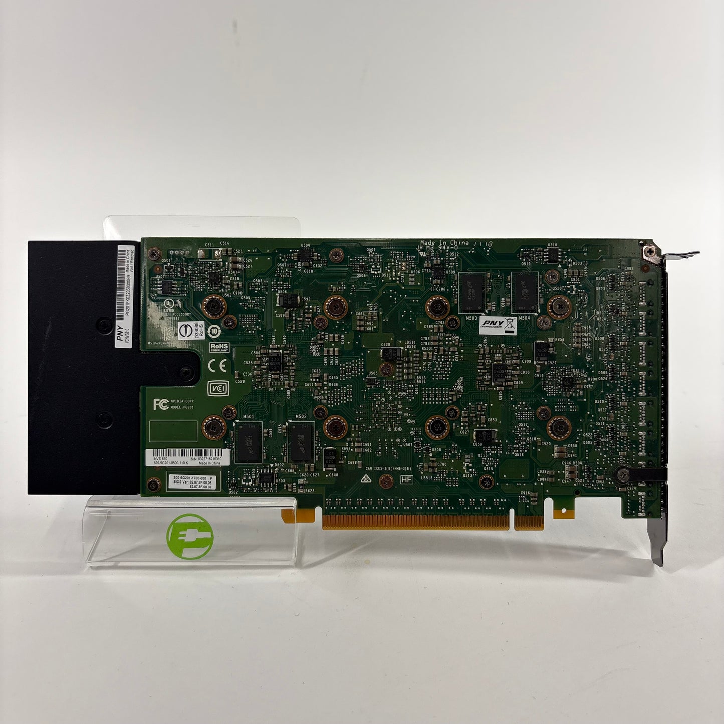 PNY NVS 810 PG201 4GB GDDR3 Graphics Card 699-5G201-0500-110 K