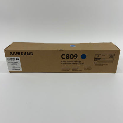 New Samsung C809 CLT-C809/XAA Cyan Toner Cartridge