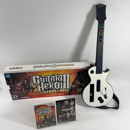 Guitar Hero III Legends of Rock [Bundle] (Nintendo Wii, 2007)