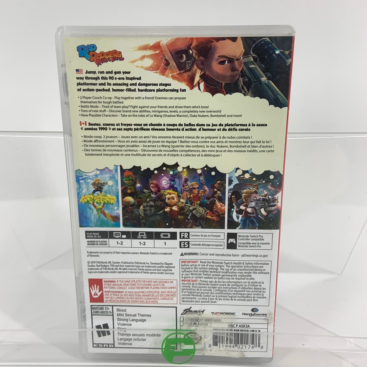 Rad Rodgers: Radical Edition (Nintendo Switch, 2019)