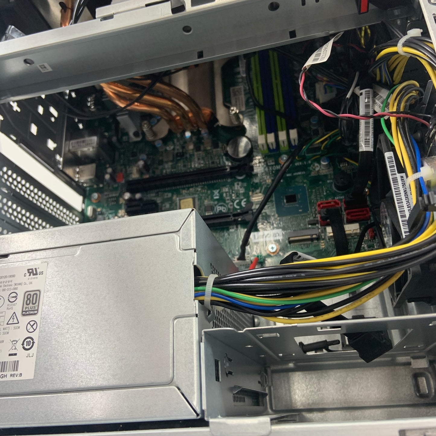 Lenovo Thinkstation P340 Tower Parts Read