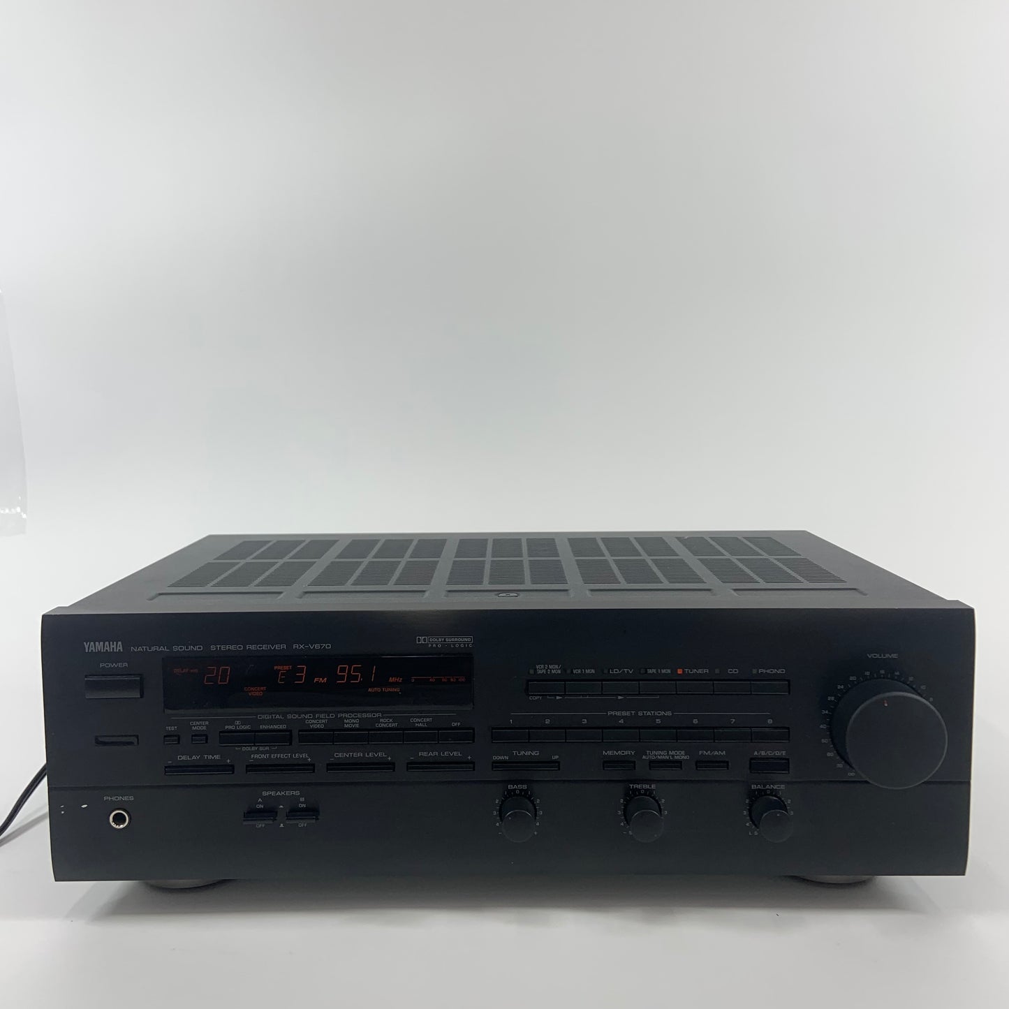 Yamaha RX-V670 100W 5 Channel Natural Sound Stereo Receiver