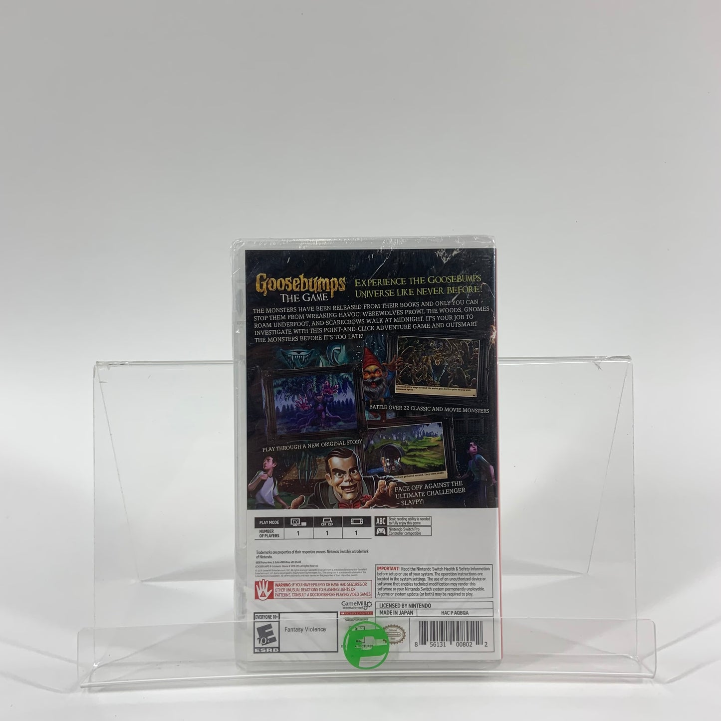 New Goosebumps The Game (Nintendo Switch, 2018)