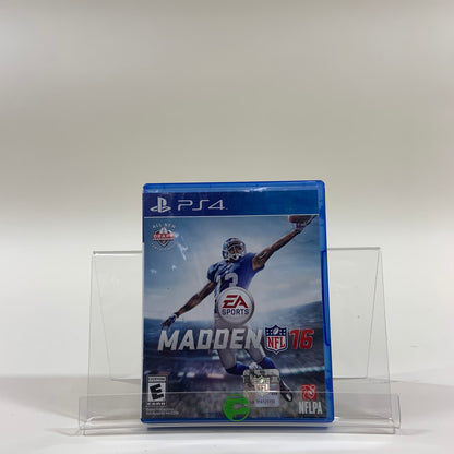 Madden NFL 16  (Sony PlayStation 4 PS4,  2015)