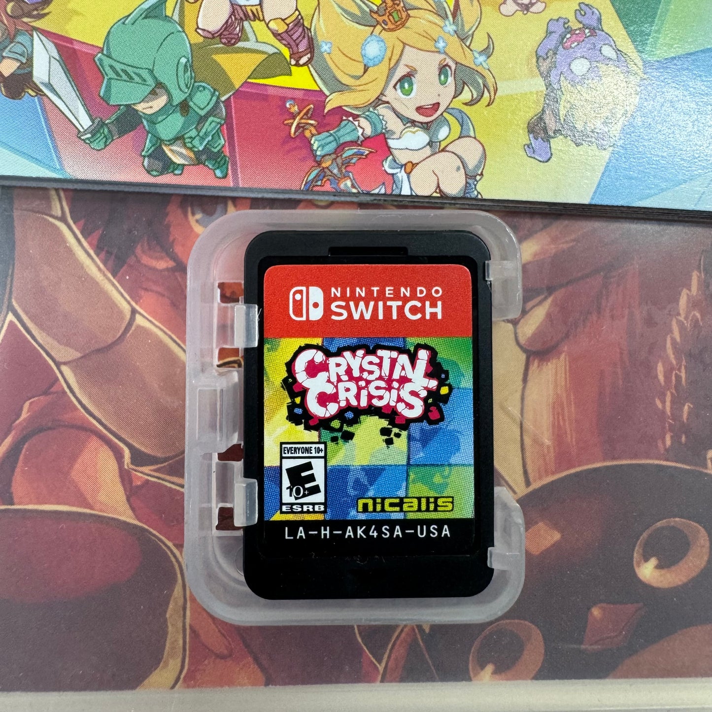 Crystal Crisis (Nintendo Switch, 2019) Cartridge