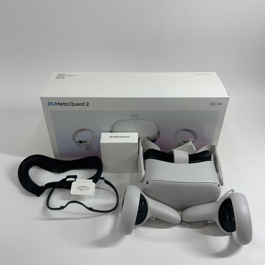Meta Quest 2 128GB Standalone All-in-One VR Headset KW49CM