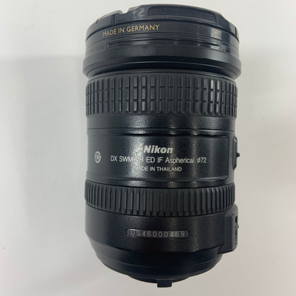 Nikon D300 12.3MP DSLR Camera  With Nikkor AF S 18mm to 200mm ED VR Zoom Lens