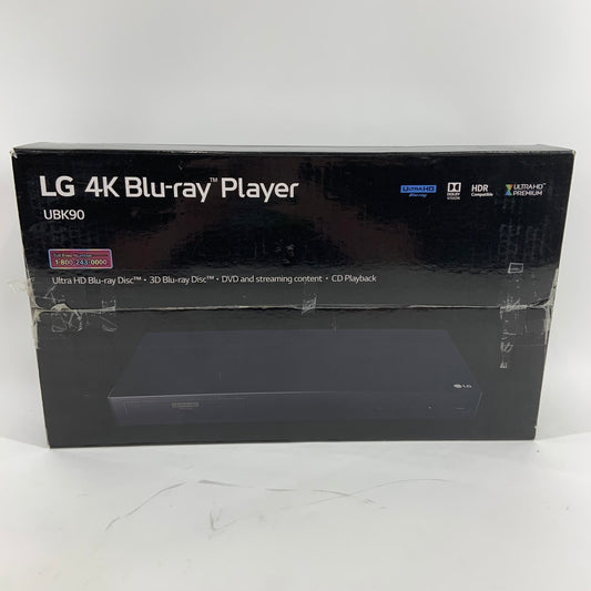 New LG 4K Blu-Ray Player UBK90