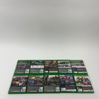 Lot of 10 Microsoft Xbox One Games