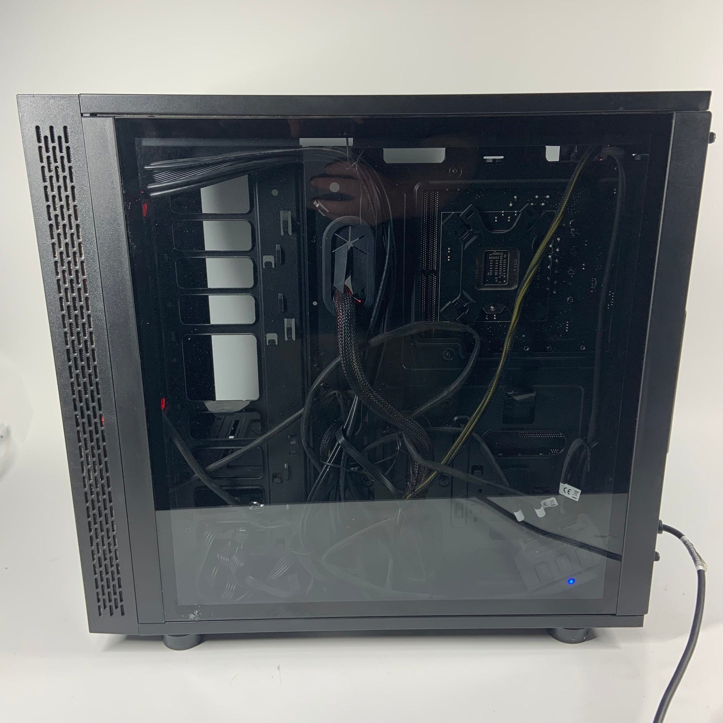 Intel i7 32GB RAM 2TB Storage AMD Radeon RX 5700 XT W11 Pro Red Black Gaming PC