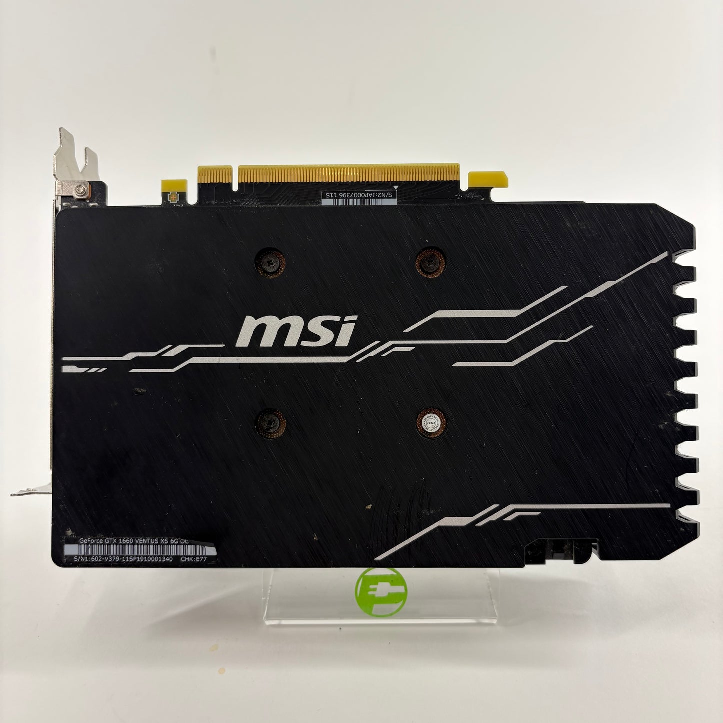 MSI GeForce GTX 1660 Ventus XS 6G OC 6GB GDDR5 Graphics Card
