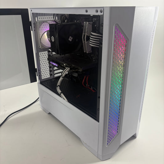 LIAN LI White PC Ryzen 7 2700X 1.5TB Storage 16GB RAM NVIDIA GeForce GTX 1660