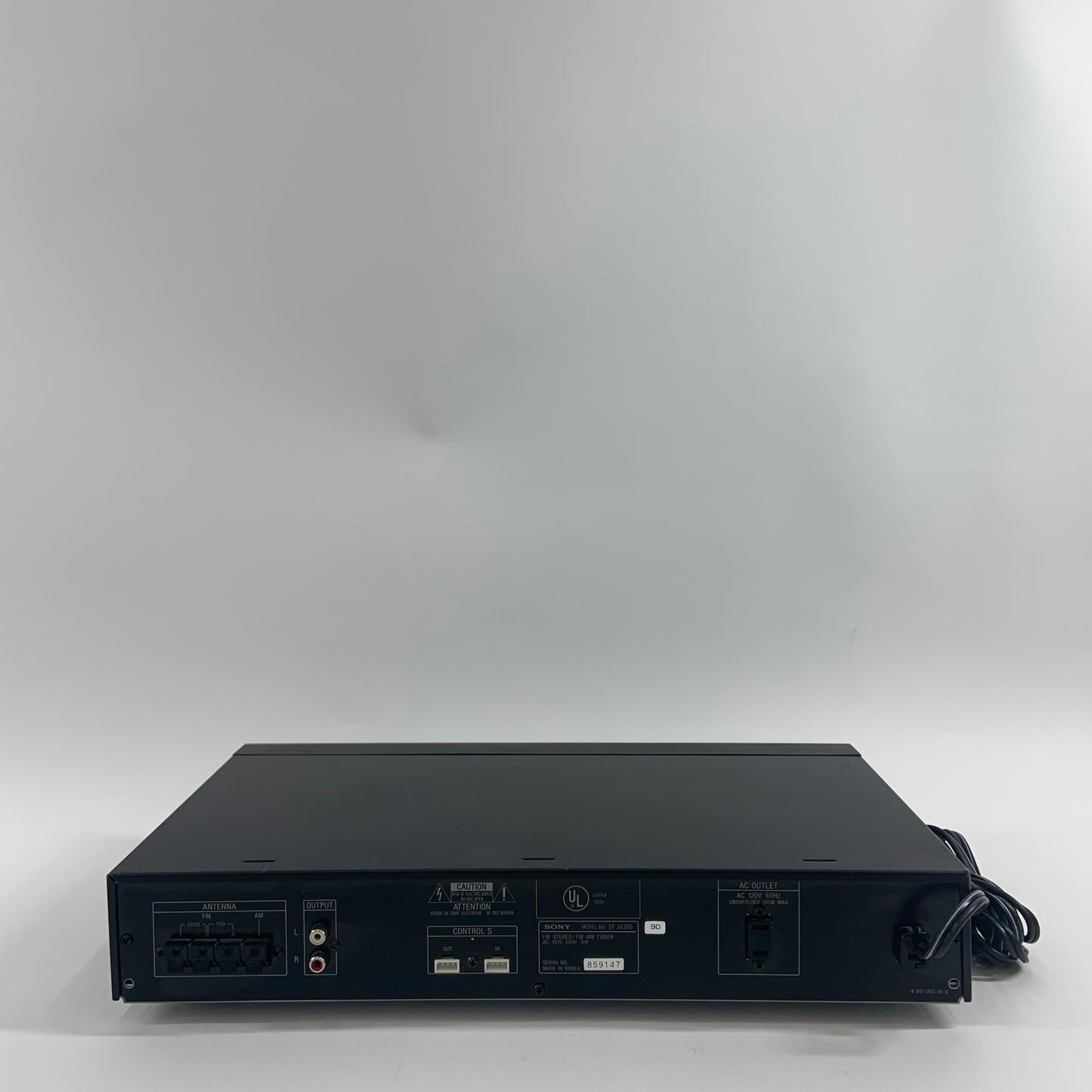Sony ST-JX390 FM Stereo/FM-AM Tuner TESTED WORKING