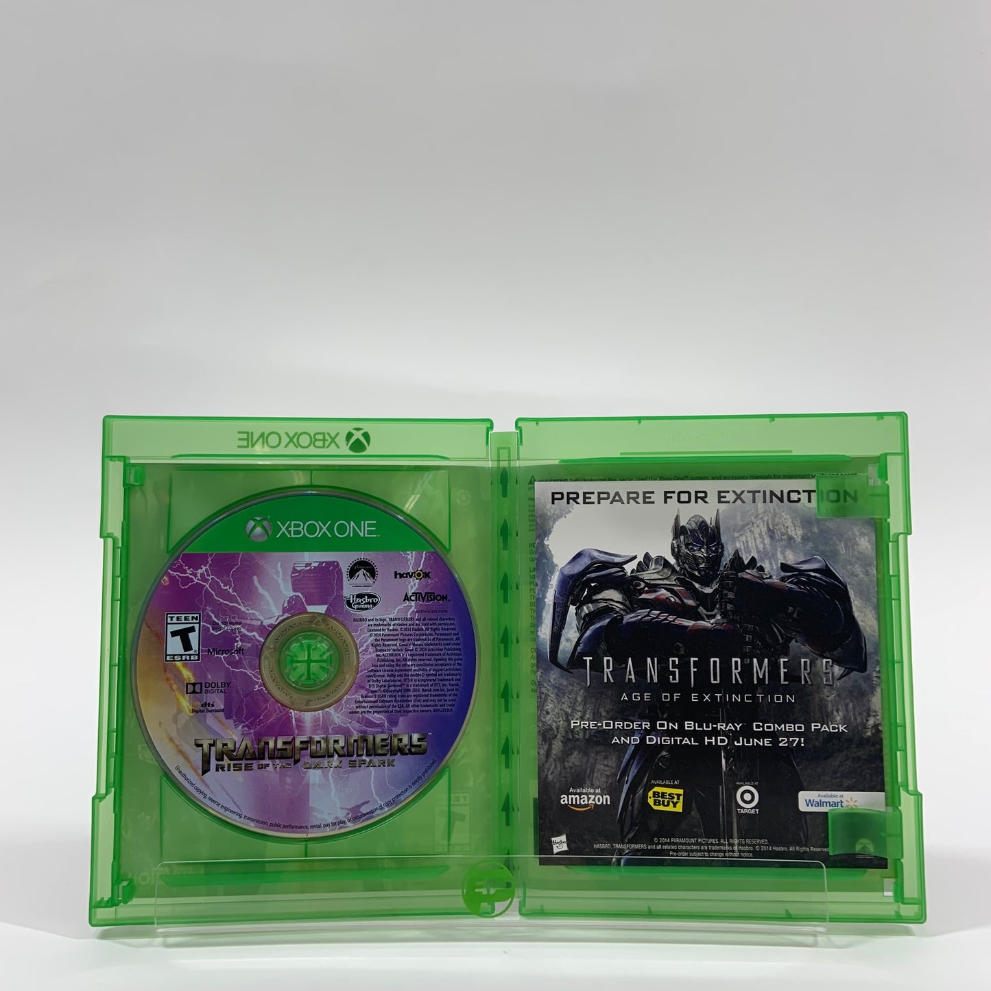 Transformers: Rise of the Dark Spark  (Microsoft Xbox One,  2014)