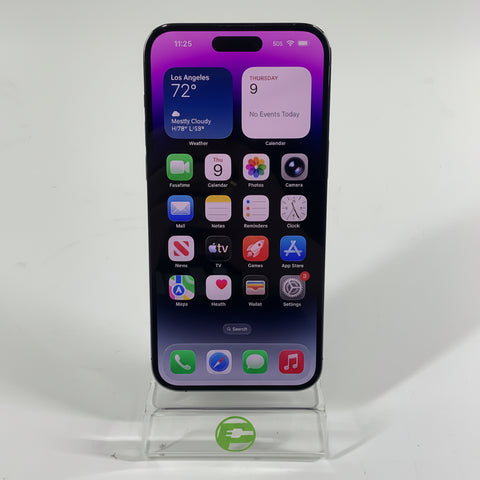Unlocked Apple iPhone 14 Pro Max 128GB 26.3 Deep Purple MQ8R3LL/A