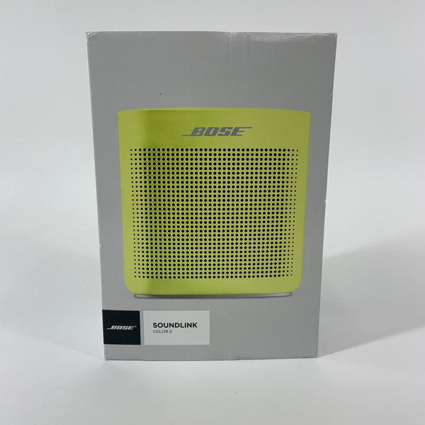 New Bose SoundLink Color 2 Wireless Portable Bluetooth Speaker Yellow 752195-0900