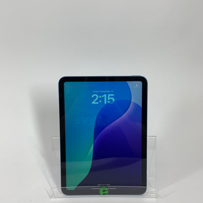 WiFi Only Apple iPad 10th Gen 64GB 18.5 Blue MPQ13LL/A