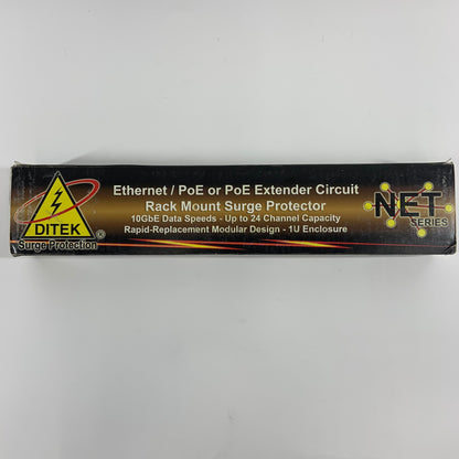 New DITEK Rack Mount Surge Protector DTK-RM24NETS