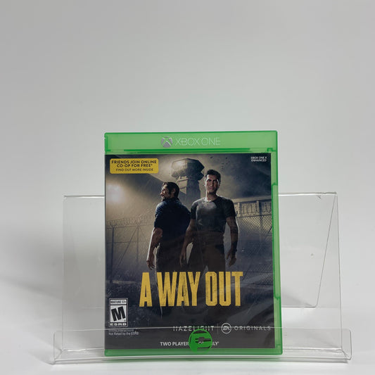 A Way Out (Microsoft Xbox One, 2018)