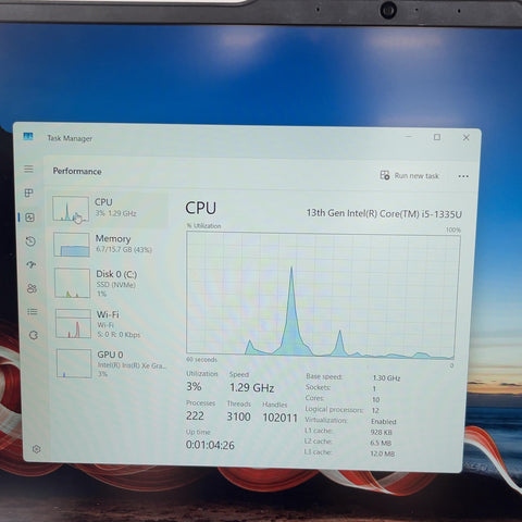 Lenovo ThinkPad E16 Gen 1 21JNS0F200 16" i5-1335U 1.3GHz 16GB RAM 1TB SSD