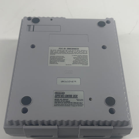 Super Nintendo Entertainment System SNES Console Gaming System SNS-001 Gray