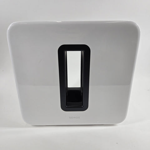 Sonos Sub Gen 3 Wireless Subwoofer White Sonos Soundbar Bundle