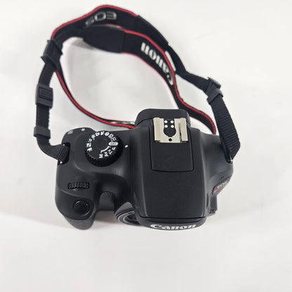 Canon EOS Rebel T100 18.0MP Digital SLR DSLR Camera with Canon EFS 18-55mm