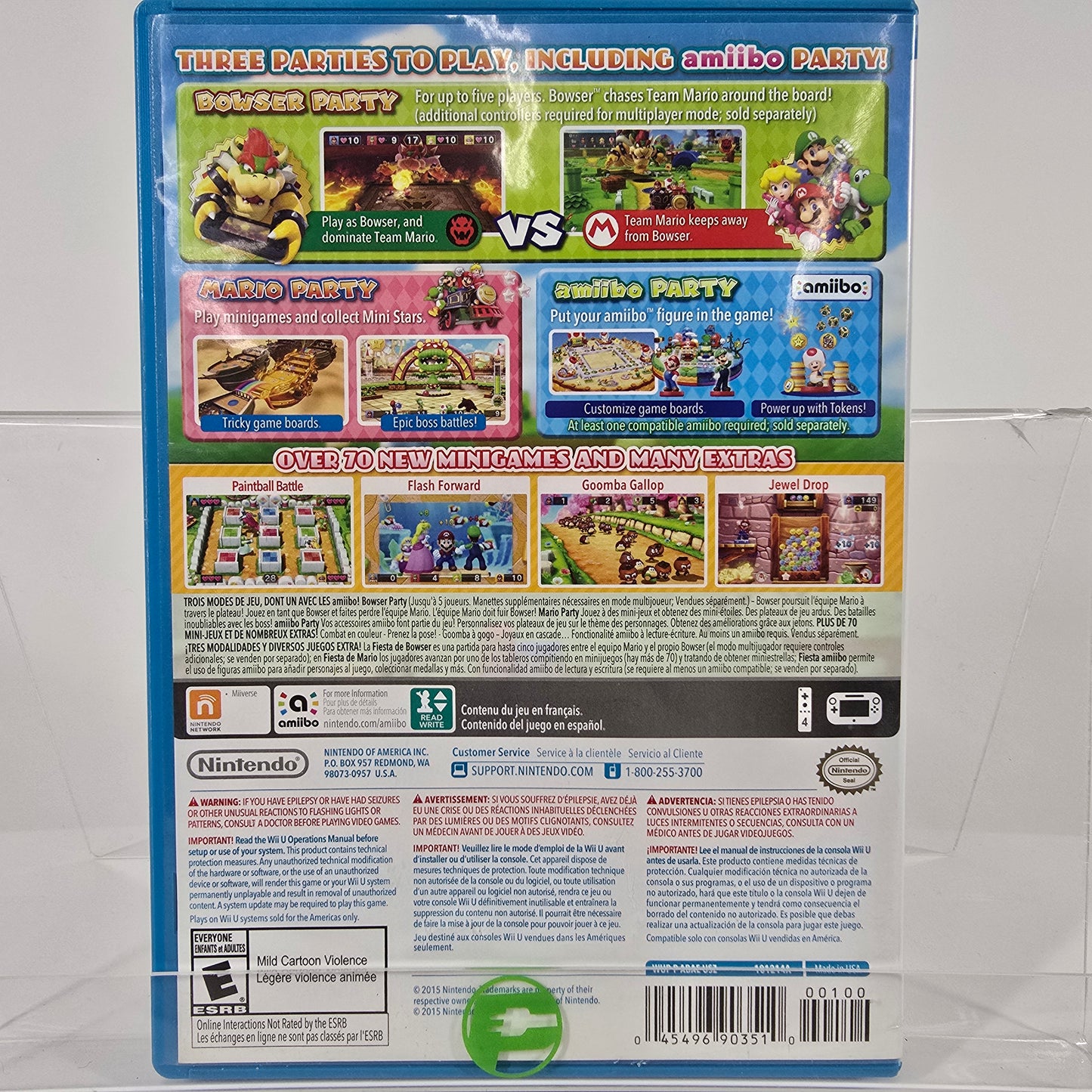 Mario Party 10 (Nintendo Wii U, 2015)