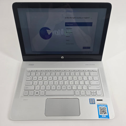 HP Envy 7265NGW 15.6" i7-6500U 2.5GHz 8GB RAM 250GB SSD