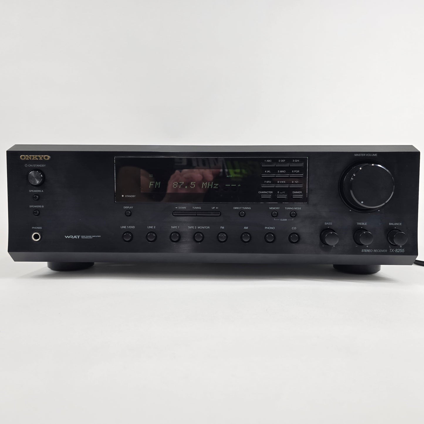 Onkyo TX-8255 100W 50 Watts 2 Channel Stereo Receiver AMPG1US1BLK
