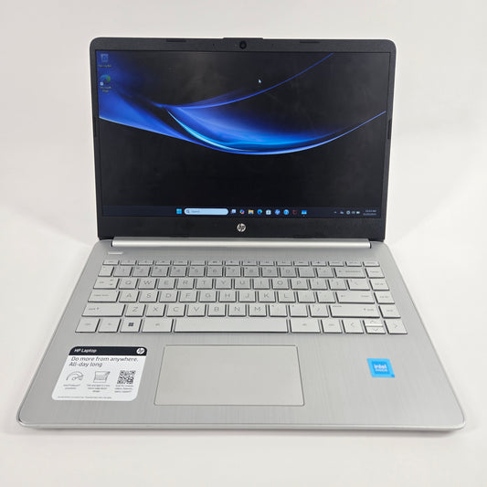 HP Laptop 14-DQ0760DX 14" Celeron N4120 1.1GHz 8GB RAM 128GB EMMc Flash