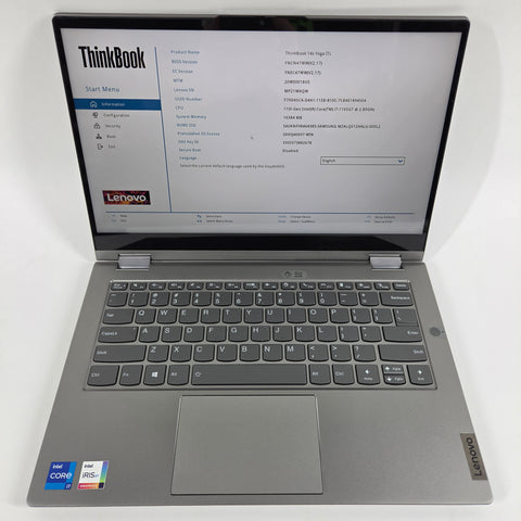 Lenovo Thinkbook 14s Yoga ITL Touch 14" i7-1165G7 2.7GHz 16GB RAM 512GB No OS