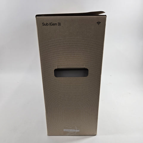Sonos Sub Gen 3 Wireless Subwoofer White Sonos Soundbar Bundle