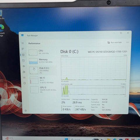 Lenovo ThinkPad E16 Gen 1 21JNS0F200 16" i5-1335U 1.3GHz 16GB RAM 1TB SSD