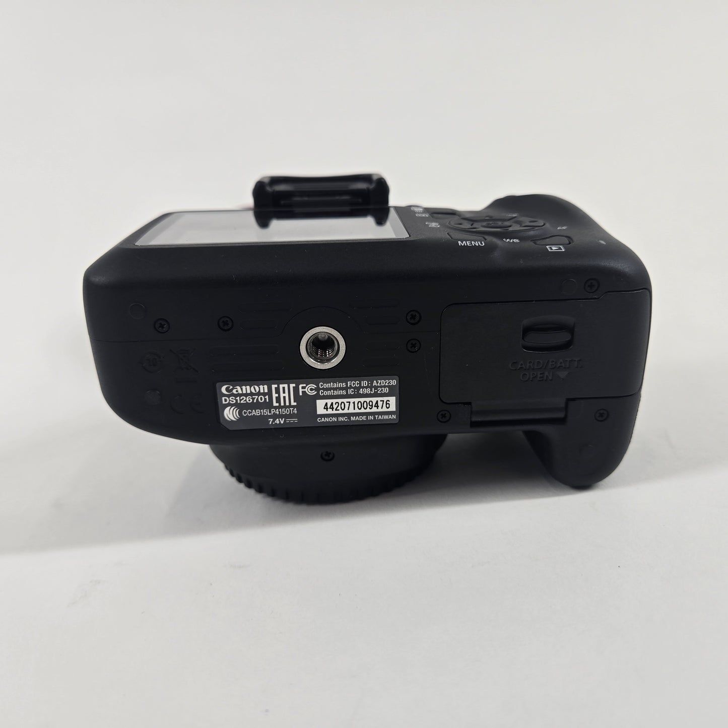 Canon EOS Rebel T100 18.0MP Digital SLR DSLR Camera with Canon EFS 18-55mm