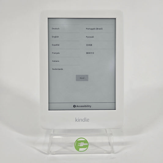 WiFi Only Amazon Kindle Paperwhite 4GB White J9G29R